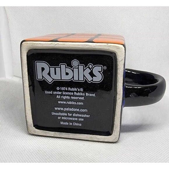 Vintage 1974 Rubik's Cube Classic Strategy Game Novelty Fun Coffee Mug Gift - Picture 12 of 12